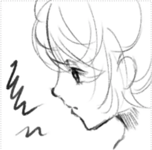 My line pen! — Krita brush