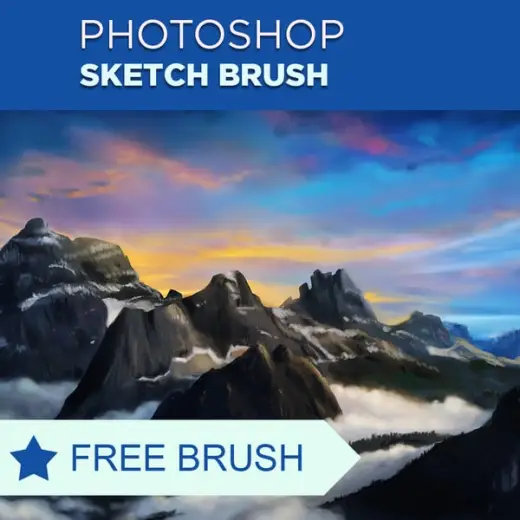 FREE PHOTOSHOP BRUSH - Chalkie Sketcher Brush — Photoshop brush
