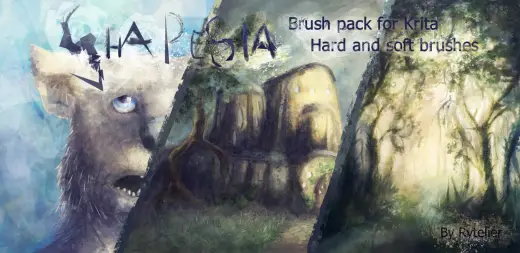 Shapesia - brush pack for Krita — Krita brush