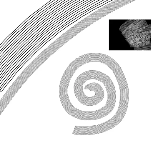 Kのハッチングブラシ — Clip Studio Paint brush
