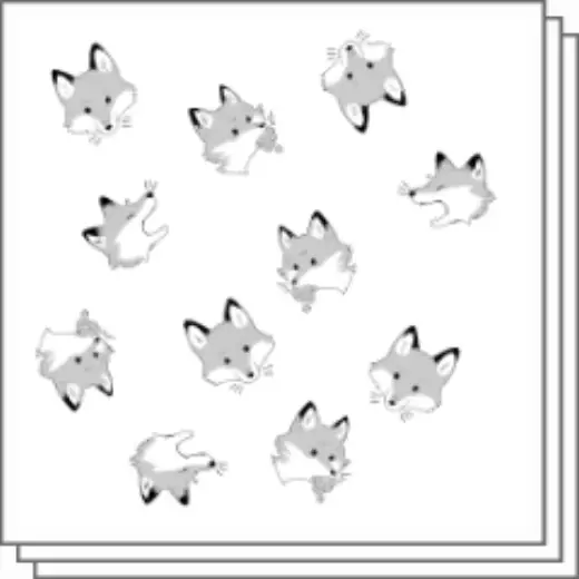 Fox background pattern — Clip Studio Paint brush