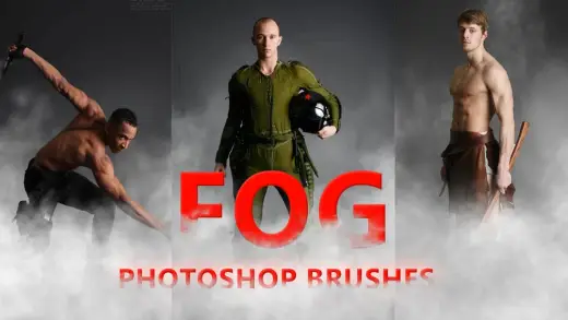 Adobe Photoshop Brushes: Fog Brushes 10 in set — Photoshop brush