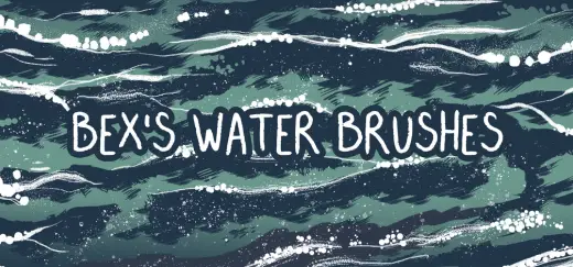 Bex's Water Brushes — Photoshop brush