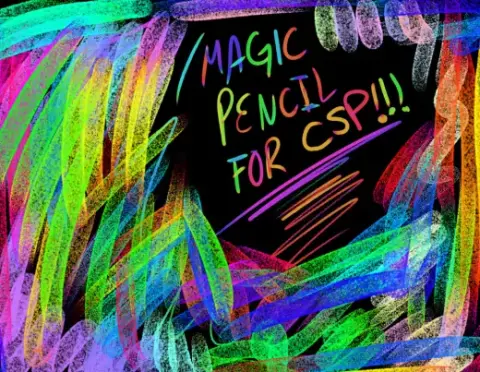 Magic Pencil for CSP — Clip Studio Paint brush