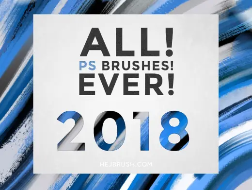 ALL PS BRUSHES 2018 — Photoshop brush