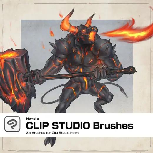Nemo's Clip Studio Brushes — Clip Studio Paint brush