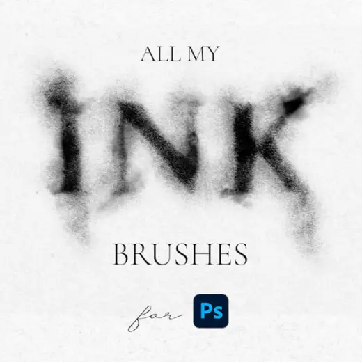 All my Ink brushes for Photoshop | free download — Photoshop brush