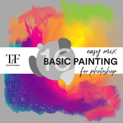 16 Easy mix photoshop brushes — Photoshop brush