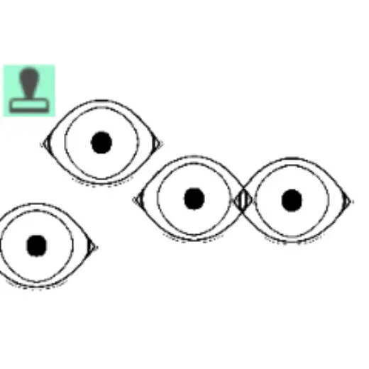 eye stamps — Clip Studio Paint brush