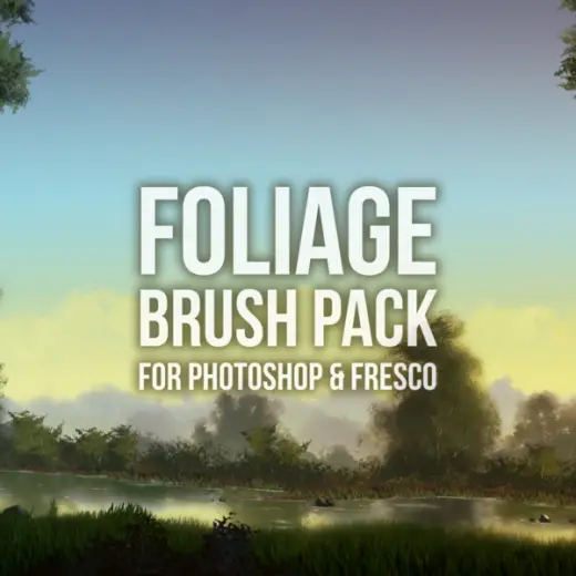 Foliage - Brush Pack for Photoshop & Adobe Fresco (15 Brushes) — Photoshop brush