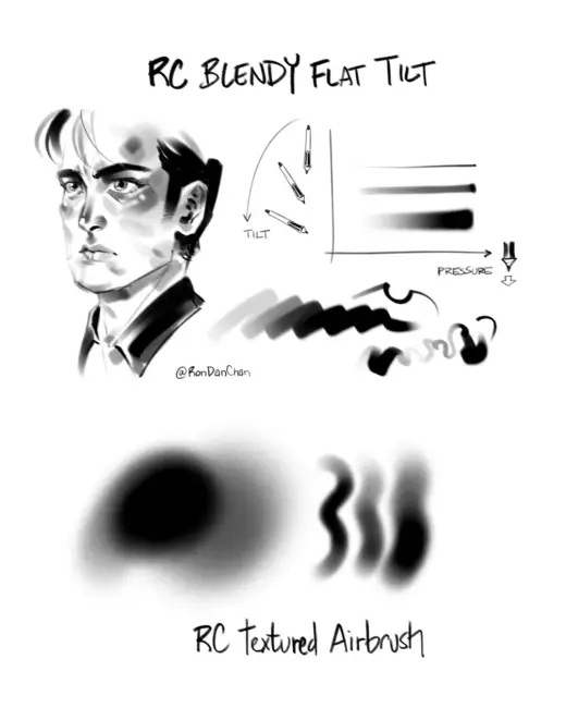 CSP Brushes: RC Blendy Subtle Texture — Clip Studio Paint brush