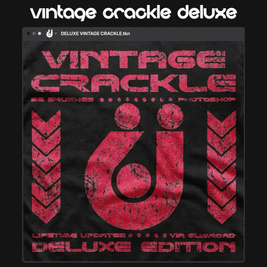 Vintage Crackle Brushes — Photoshop brush
