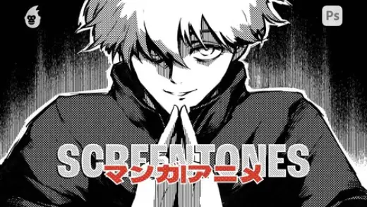 Manga Screentone Brushes for Photoshop — Photoshop brush