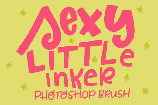 Sexy Little Inker Brush for Photoshop — Photoshop brush