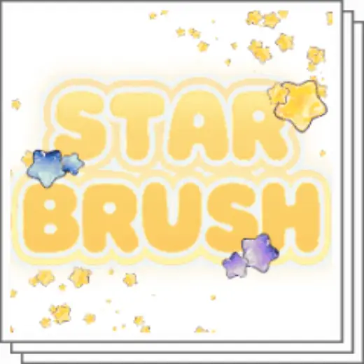 Star Brush — Clip Studio Paint brush
