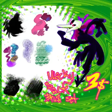 Wacky Clip Studio brushes — Clip Studio Paint brush
