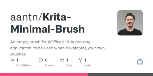 Krita Minimal Brush — Krita brush