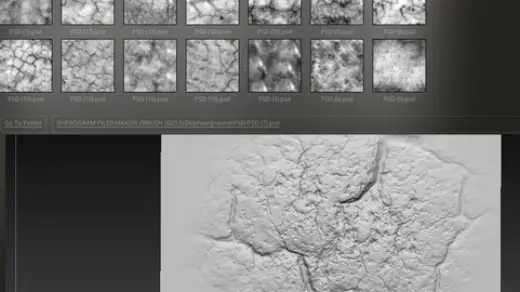 Crack And Ground Alphas — Photoshop brush