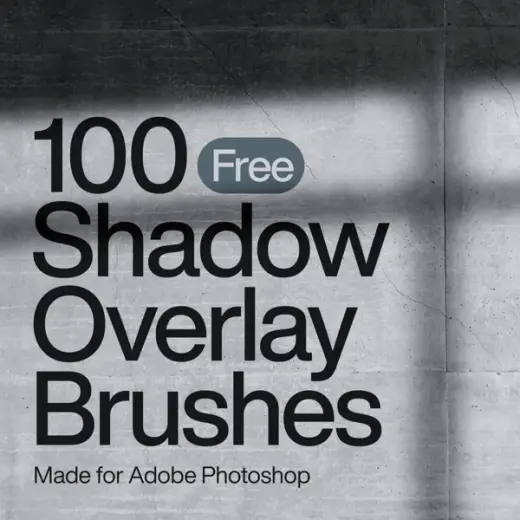 100 Shadow Overlay Photoshop Brushes — Photoshop brush