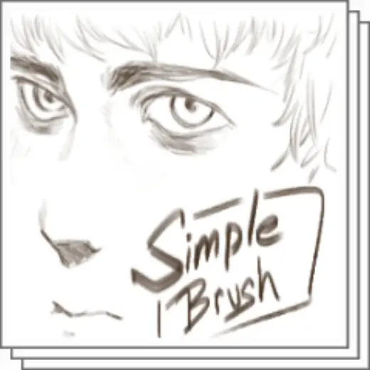 Simple Brush — Clip Studio Paint brush