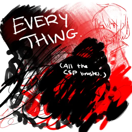 All Brushes — Clip Studio Paint brush