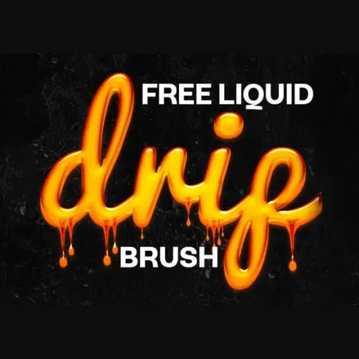 Liquid Dripping Photoshop Brushes — Photoshop brush