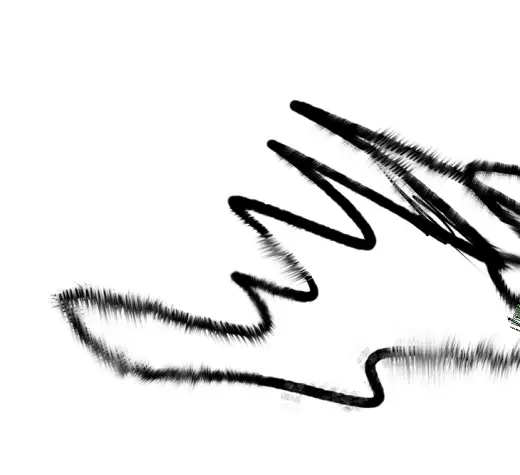 Speed Effect to ink, for Action Manga and comics — Krita brush