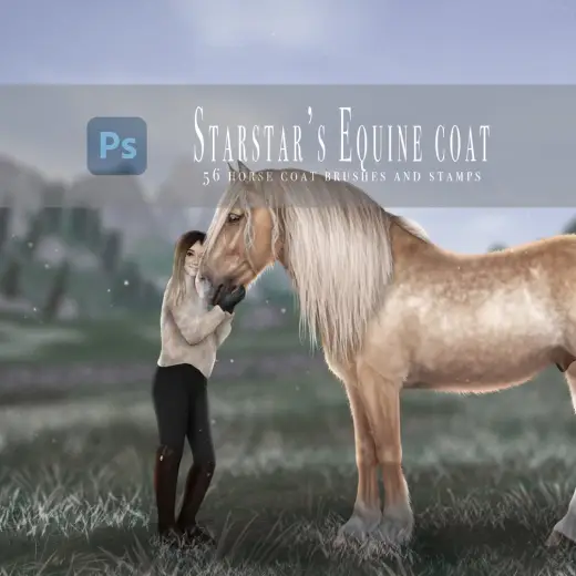 Starstar's Equine coat — Photoshop brush