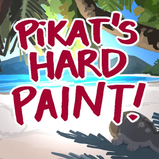 Pikat's HardPaint Brush (Clip Studio Paint Only) — Clip Studio Paint brush
