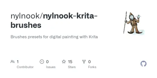 nylnook krita brushes — Krita brush