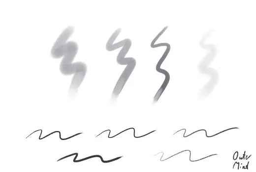 Small watercolor and lineart bundle — Krita brush