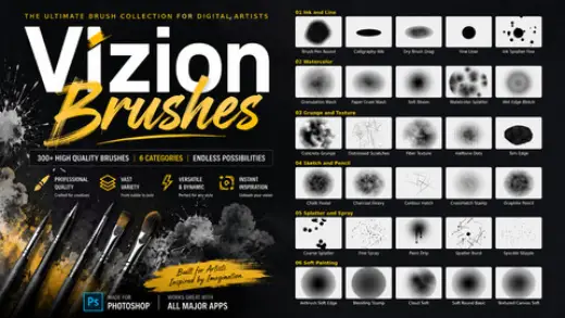 VizionBrushes — Photoshop brush