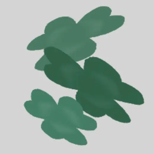 Clover Brush — Clip Studio Paint brush