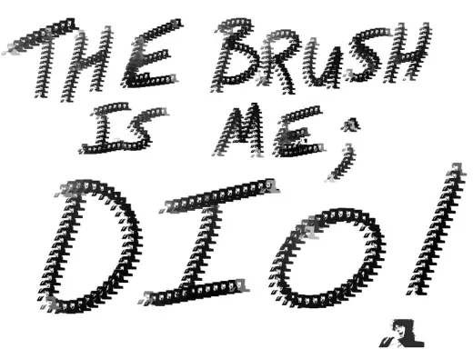 The Brush is me; DIO! — Photoshop brush