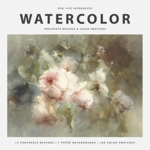 Watercolor Procreate Brushes — Procreate brush