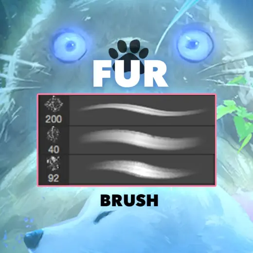 Fur Brush — Photoshop brush