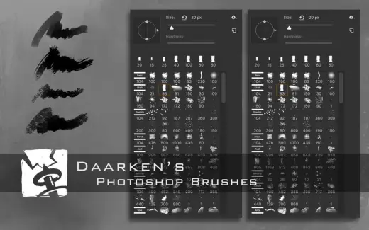 Daarken Brushes — Photoshop brush