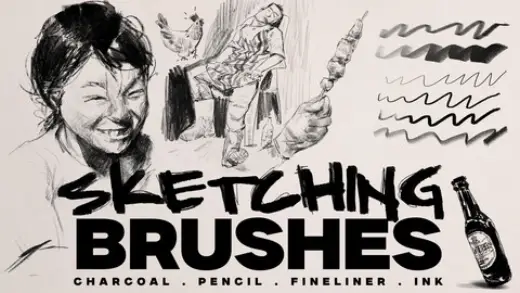 Sketch Brushes - Brush Set — Photoshop brush