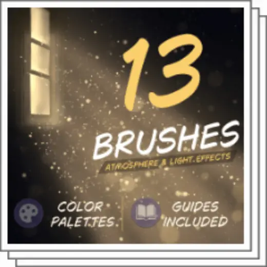 Atmosphere & Light Effects｜13 Brushes — Clip Studio Paint brush
