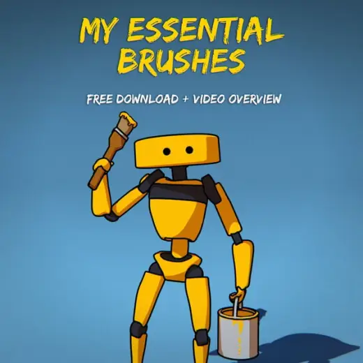 My Free Brush Set + Video Overview (Photoshop/Procreate/Clip Studio Paint) — Procreate, Photoshop & Clip Studio Paint brush