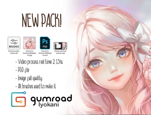 Winnie Process Video real time + Brushes — Photoshop brush