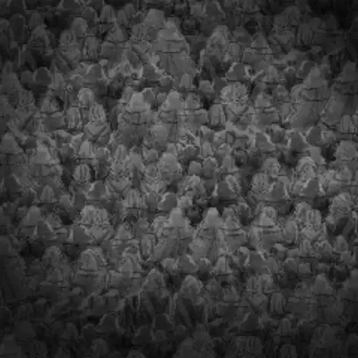 Gray City Crowd — Clip Studio Paint brush