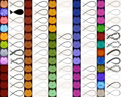 Chat-Pixel Brushes — Krita brush