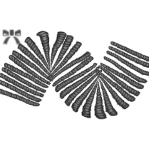 Tassels (Shaded) — Clip Studio Paint brush