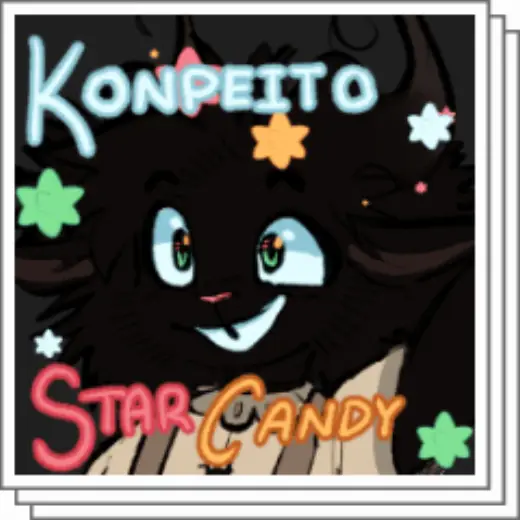 Konpeito Star Candy Brush — Clip Studio Paint brush