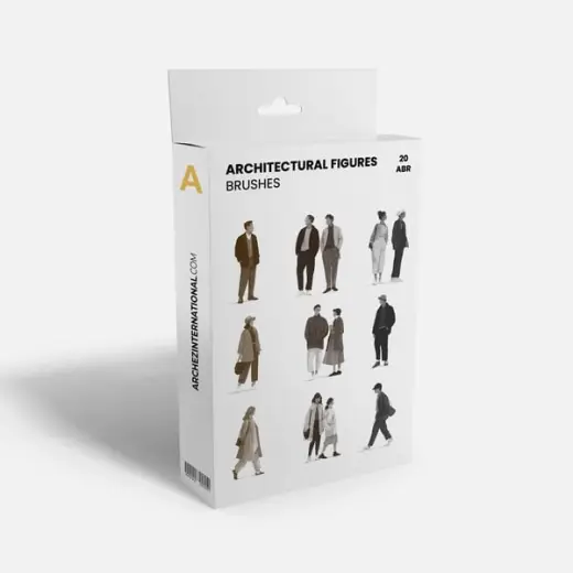 Architectural Figures Brushes — Photoshop brush