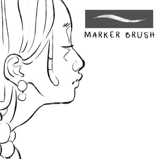 Marker Brush! — Photoshop brush