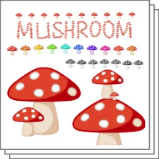 Mushroom brush — Clip Studio Paint brush