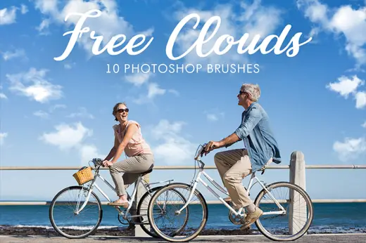 10 Free Realistic Cloud Photoshop Brushes — Procreate, Photoshop & Krita brush