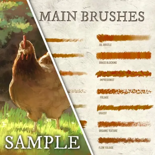 Free BrushSet Sample + Demo — Procreate & Photoshop brush